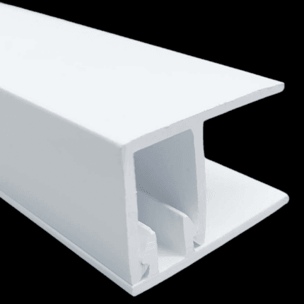 PERFIL EXT ALUM JOTA 2 PIEZAS BLANCO PE3 5