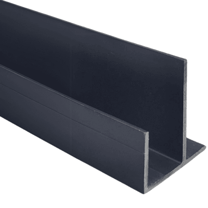 PERFIL EXT PVC FULLTECH PUERTA VENTANA NEGRO PE5 5