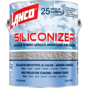Lanco Sellador de Techos Siliconizer (Disponible en Múltiples Colores)
