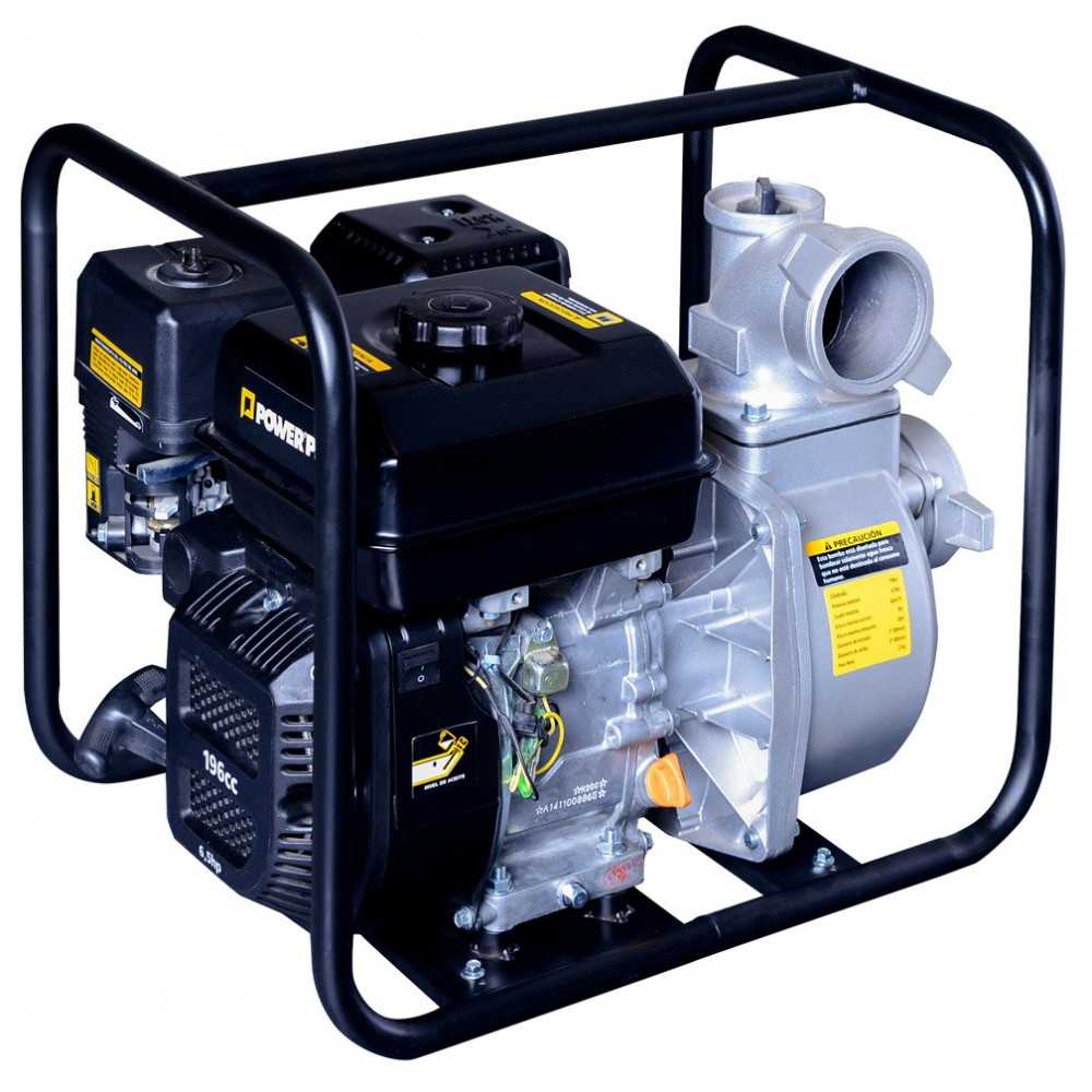 motobomba-a-gasolina-3x3-54hp-gwp30-power-pro-103010227 Motobomba Gasolina 3" X 3" Aguas Limpias 5.4HP GWP30 Power Pro